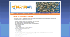 Desktop Screenshot of becherair.com